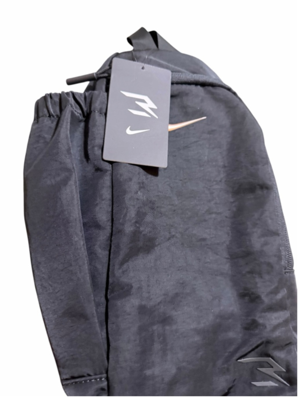 Women's Nike Black Crossbody Bag One Size with Gold Accents - Picture 2 of 8